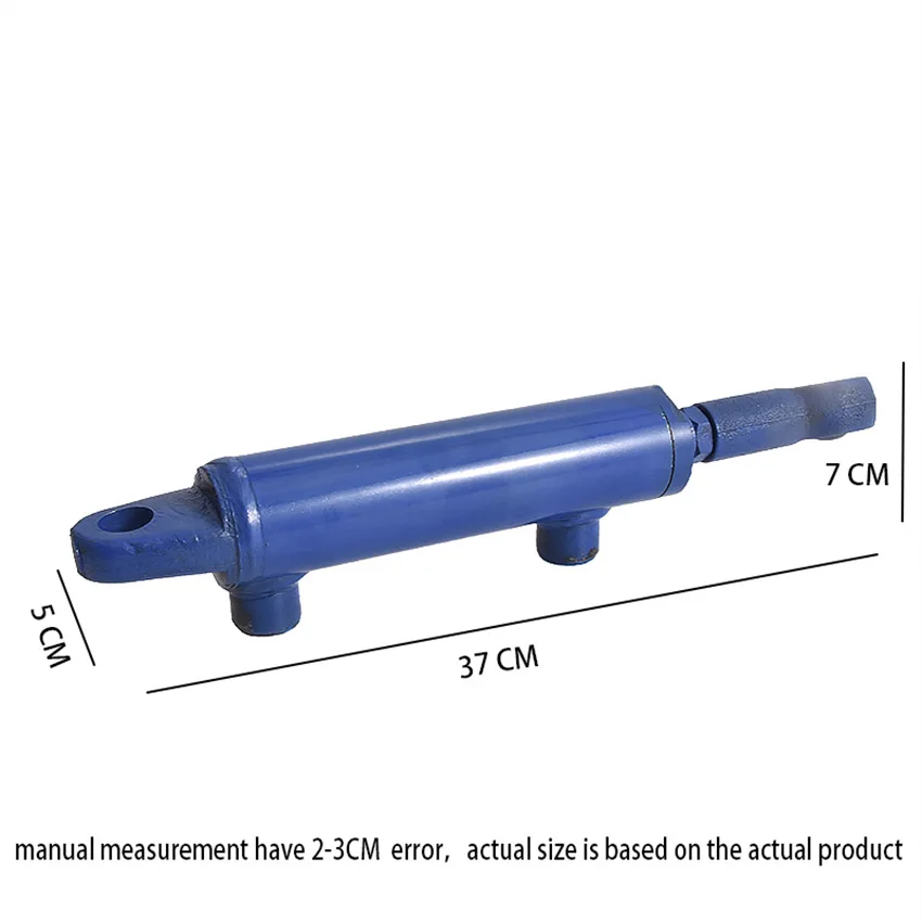 1PC 100-500mm Travels Hydraulic Oil Cylinder Heavy Duty Bidirectional Lifting Small Wood Splitter 2 Tonnage Hydraulic Ram