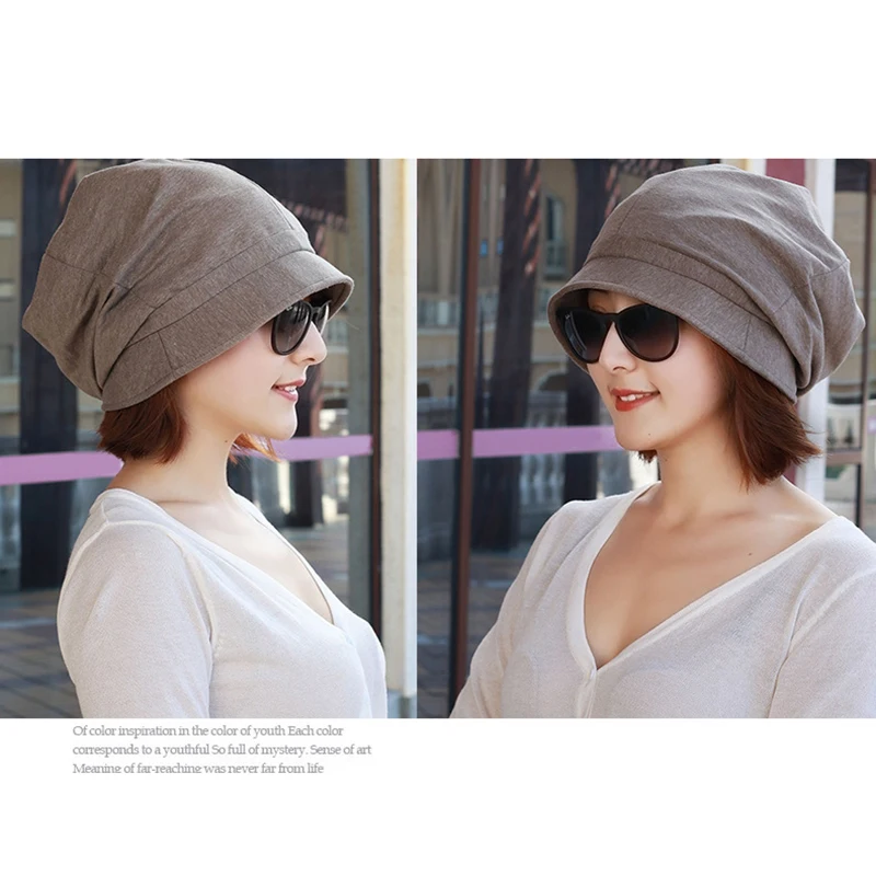 Ladies Autumn/winter Leisure Hat Suede Fisherman Hat Leisure Headwear Hat Warm Ear Protection Octagonal Hat