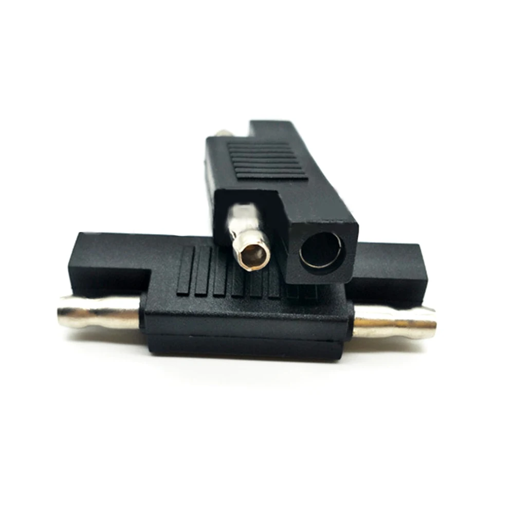 Adaptador SAE macho a macho, conector de Cable fotovoltaico, enchufe de batería Solar, conversión, cabezal de conversión Sae