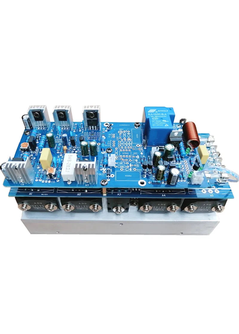 

Mono 700W high power 2SA1494 2SC3858 + TTA1943 TTC5200 audio tube home Fever HIFI audio amplifier board with radiator