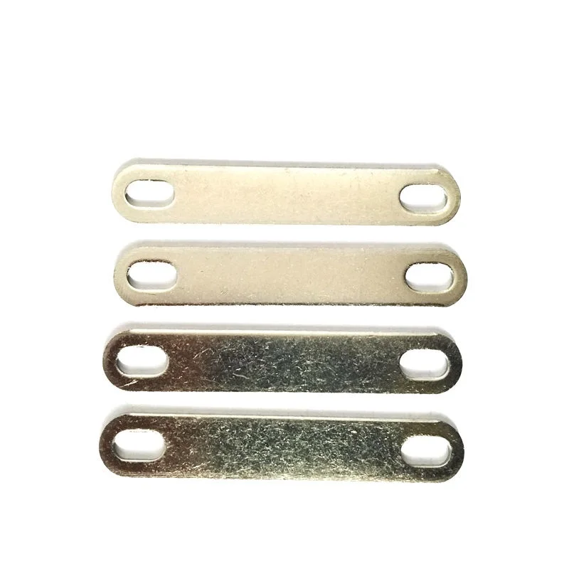 Spessore 2mm connettore sbarra batteria 6*12mm dimensione foro 68mm passo batteria celle pali cinghie contatti linguette pezzo di collegamento