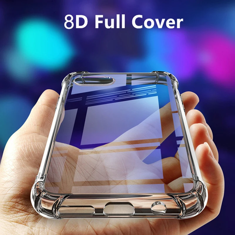 Air Cushion Case For Oppo A7X F1S F3 F5 F9 Pro R15 R11S R11 R9 R9S F1 Plus A71 A73 A75S A83 A39 A59 Clear TPU Shockproof Cover