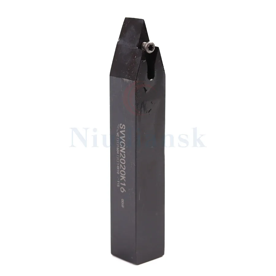 10pcs VCMT1604 VCGT Carbide Inserts 1pc SVVCN1616H16 SVVCN2020K16 CNC Lathe Tools External Turning Tool Holder SVVCN2525M16 Suit