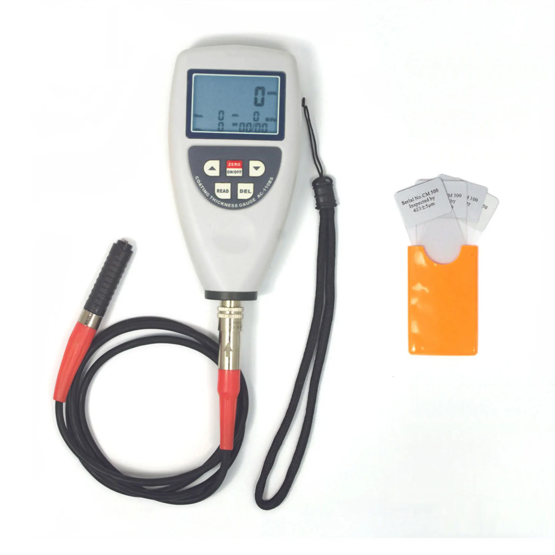 AC-110BS Precise Digital Coating Thickness Meter Storage 99 sets data Statistical Type Coating Thickness Gauge