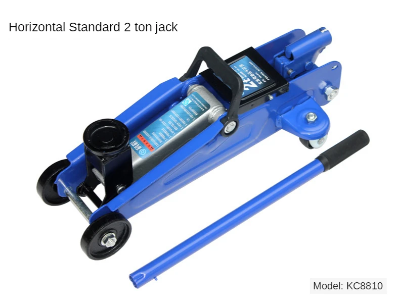 Cric hydraulique horizontal 2 T, pression d'huile de voiture, outil de remplacement Qianjin Top 2 T