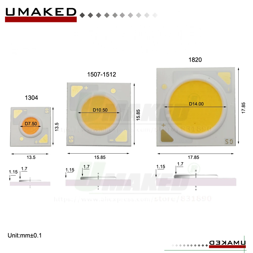 Imagem -03 - Contas de Luz de Led Cob 40 22mil 312w 5-15w 2030w Cri92 36-39v 150lm w 1304 1507 1816 de Alta Qualidade Fontes de Contas de Chip Rifle