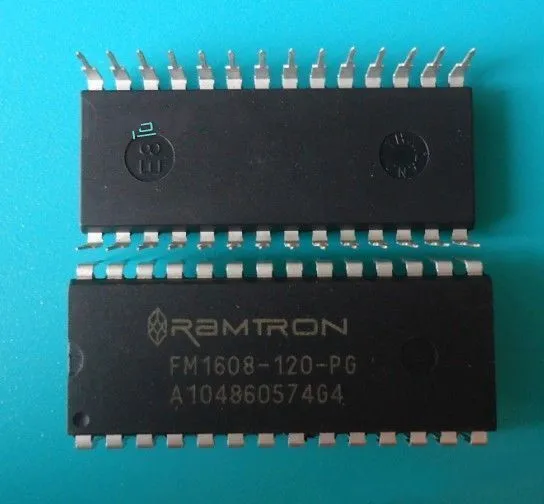 Frete Grátis 10pcs FM1608-120-PG DIP28 F-RAM 64K (8Kx8) 120ns 5V