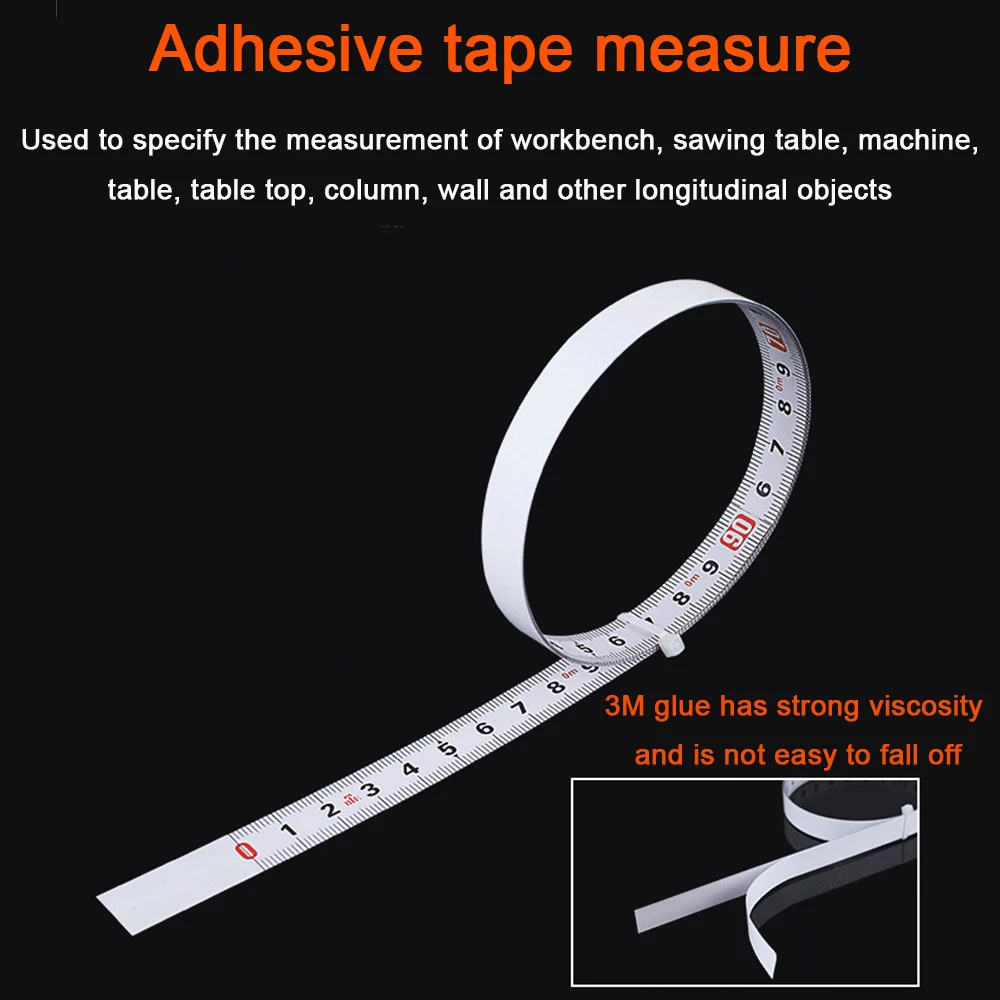 1-5m Stainless Stee Body Measuring Ruler Sewing Tailor Tape Measure Flat Sewing Ruler Meter Sewing Measuring Tape Metric Scale