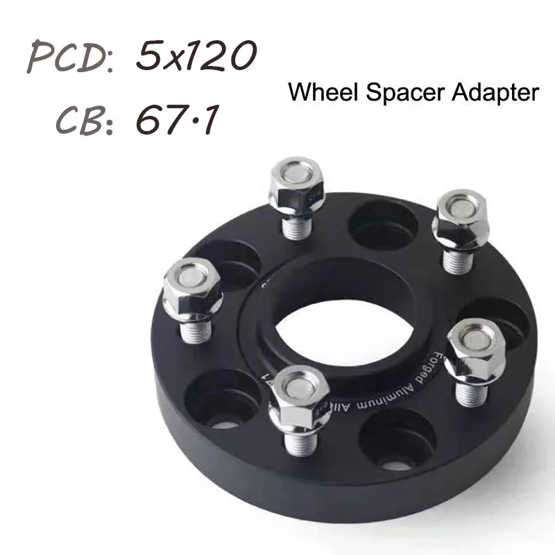 

Wheel Spacers 5x120 Hubcentric 67.1mm Car Aluminum Wheel Spacer Adapter Flange 15/20/25/30mm For Chevrolet Camaro Separadores