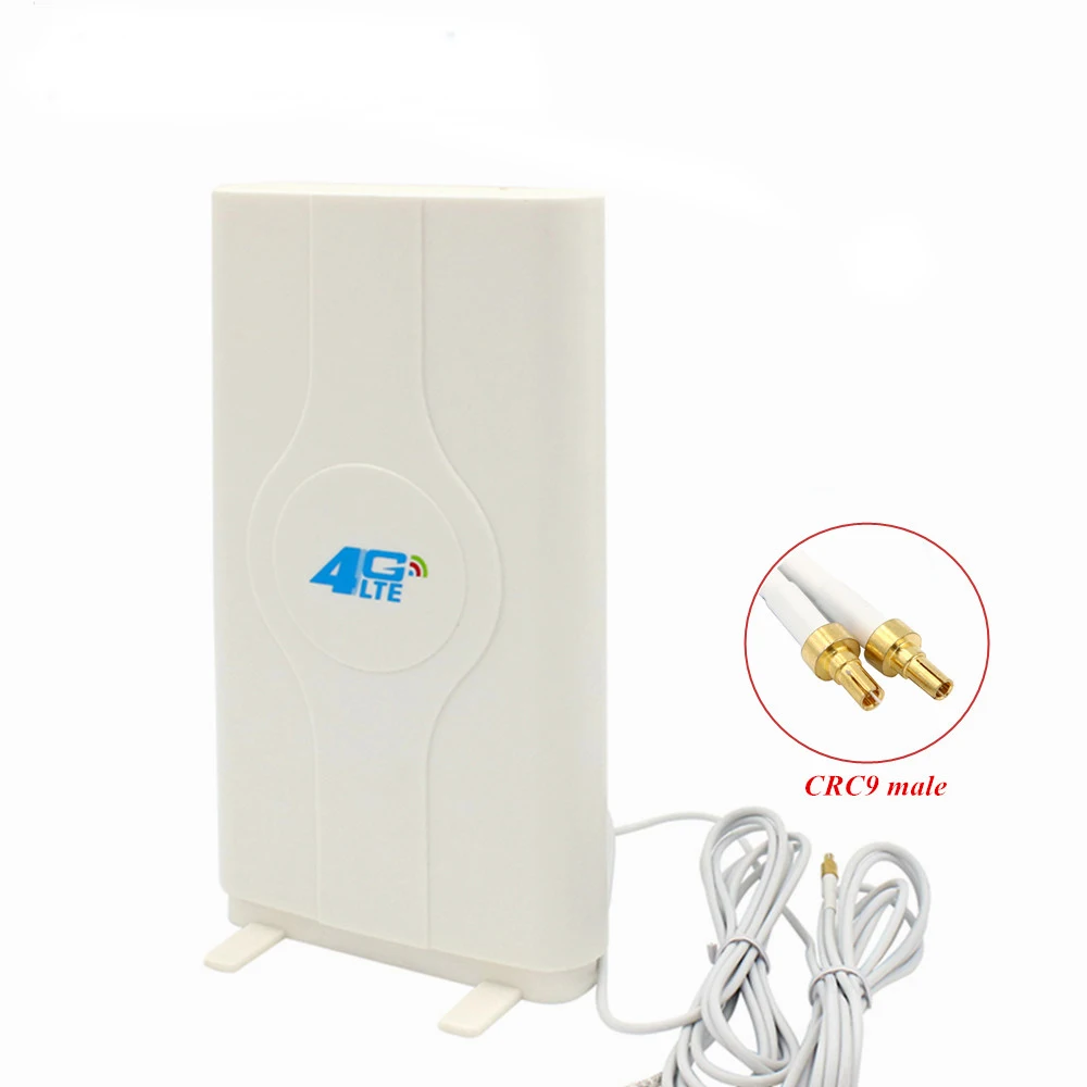 Antena 3G 4G alto guadagno 30dBi MIMO Dual SMA TS9 CRC9 connettori ripetitore di segnale WiFi por módem, enrutador de punto de acceso móvil