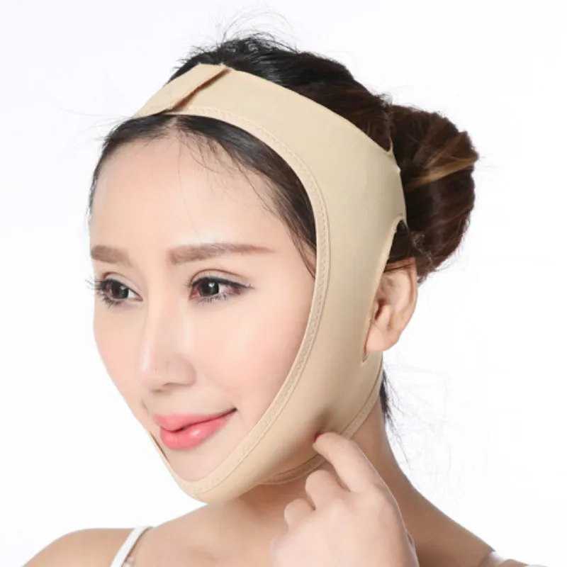 V Face Chin Cheek Lift Up Slimming Belt Face Mask Strap Slim Patches Face Shaper Slimmer scarf