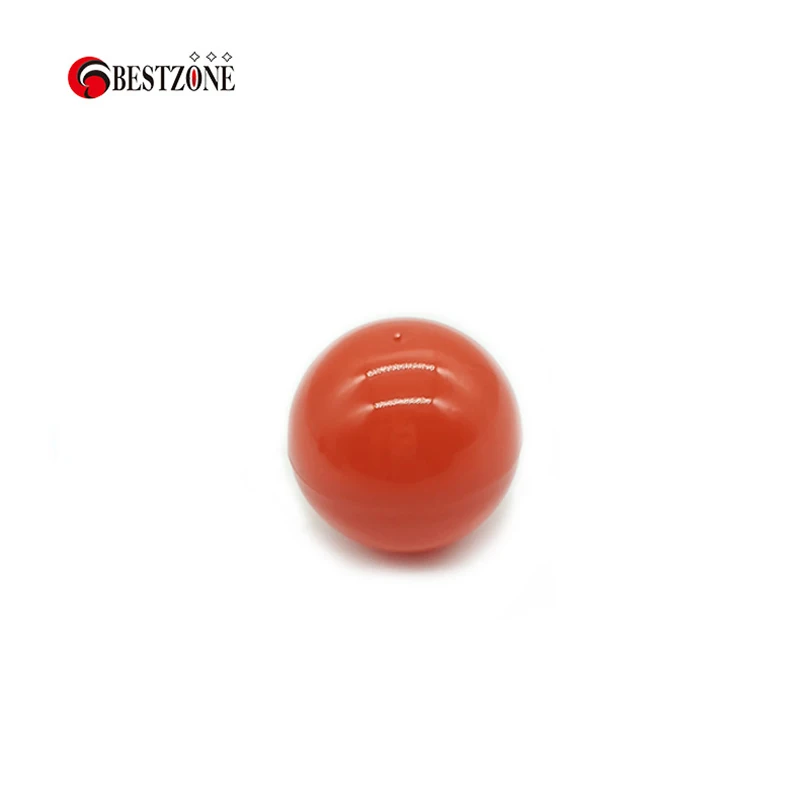 Boule Surprise vide en plastique pour enfants, conteneur rond rouge, coquille d'oeuf, 40MM, 100 pièces/lot, pour distributeur automatique