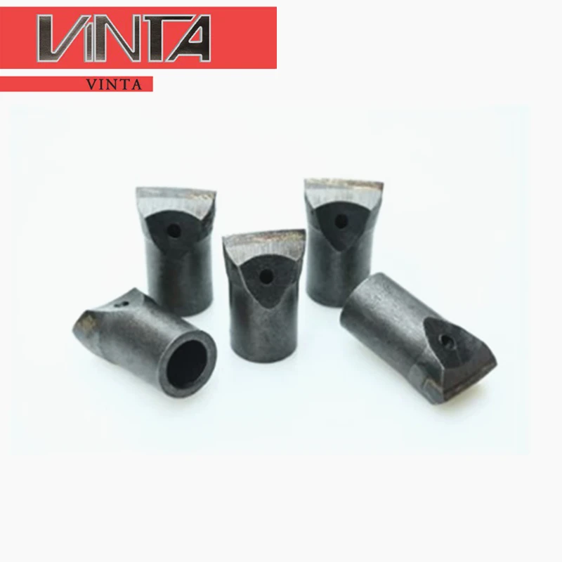 High Quality Flat Shaped Drill Bit Alloy Drill Bit Tapered Chisel Bits Cross Type Mining Rock Drilling Bit Rock Breaker Hammer