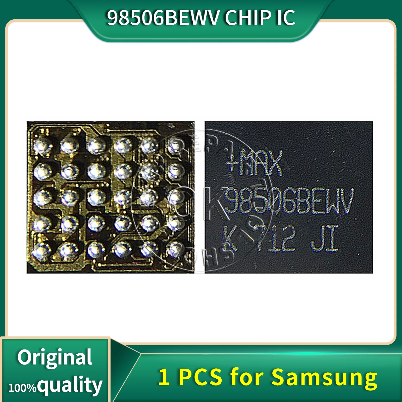 

5 шт., Зарядные чипы для Samsung GALAXY S7 S8 S8 + G9300 G9308 max98506v MAX98506 30pin
