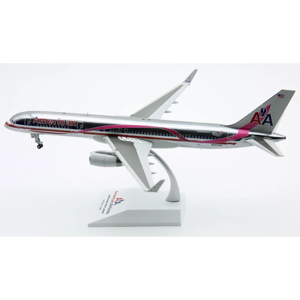 1:200 Alloy Collectible airplane JC Wings XX2191 American Airlines Boeing B757-200 Diecast Aircraft Jet Model N664AA With Stand