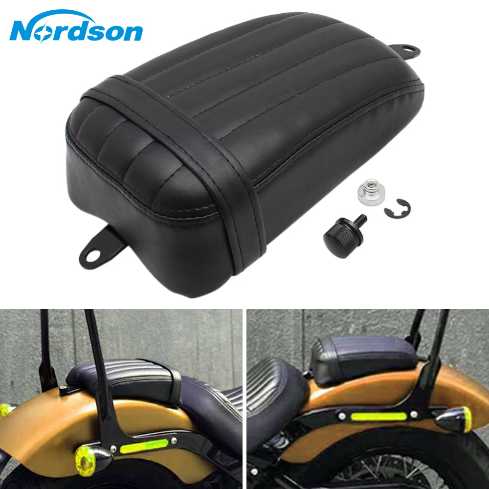 

Nordson Rear Passenger Seat Pad Rear Passenger Foot Pegs Pedals For Harley Street Bob 2018-2023 Softail Standard 2020-2023