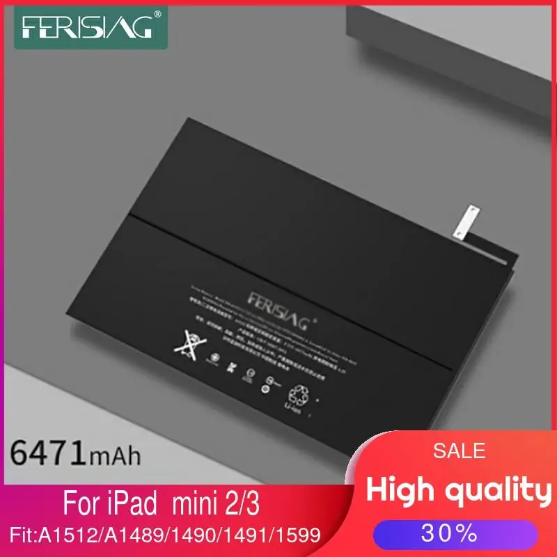 

FERISING New A1512 Tablet Battery for Apple iPad mini 2 3 A1489 A1490 A1491 A1599 A1600 A1601 Replacement bateria Mini2 Mini3