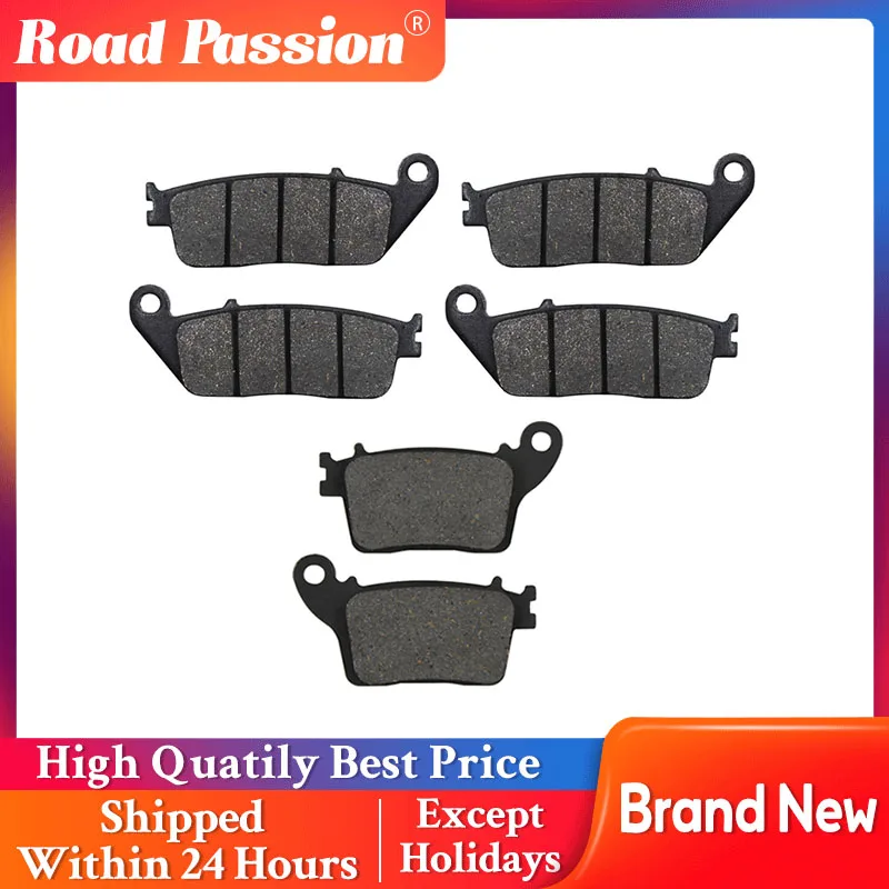 Road Passion Motorcycle Front and Rear Brake Pads For Honda CB600 CB 600 F7/F8/F9/FA Hornet (Non ABS Model)   2007-2010