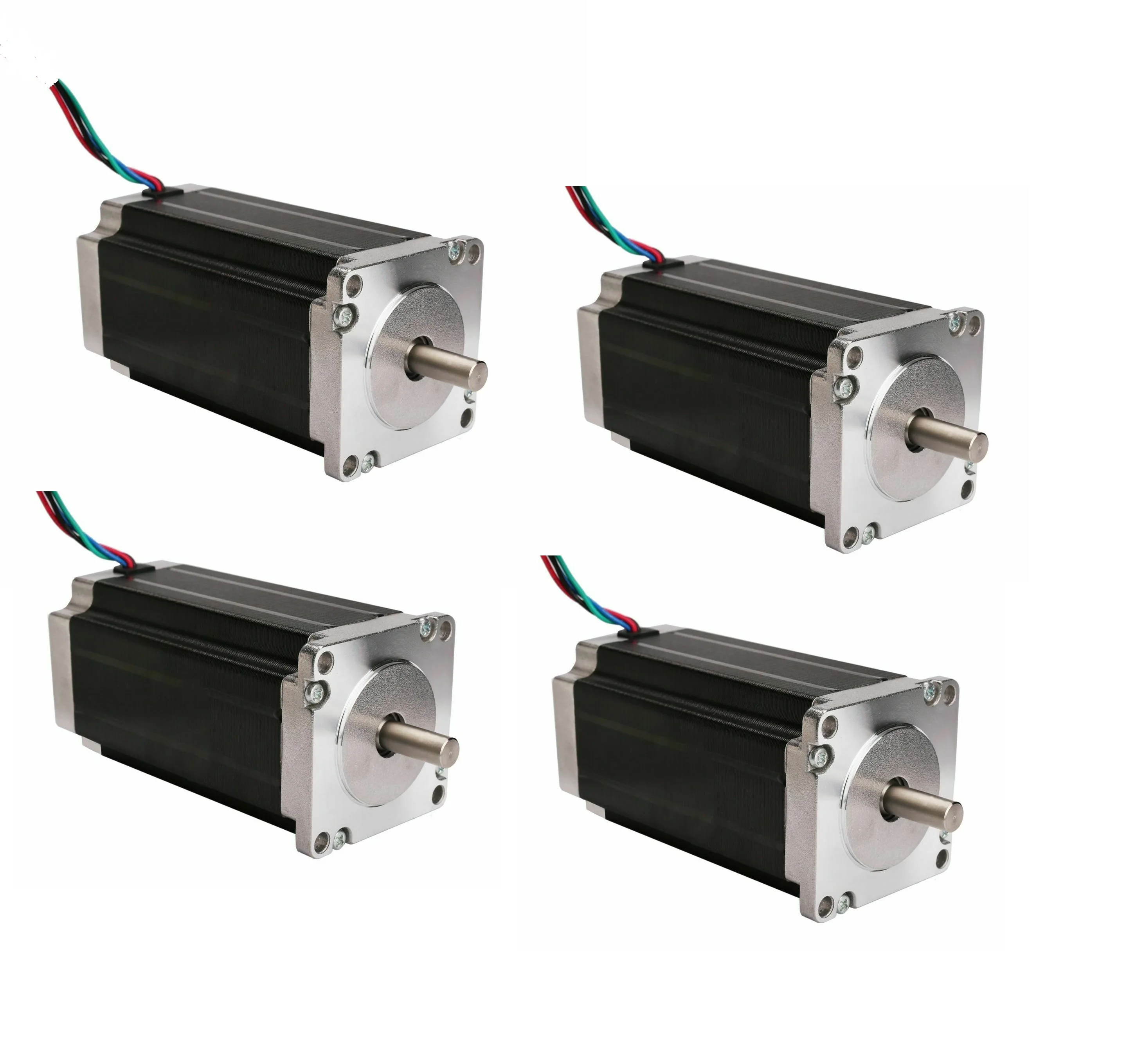 Free Ship to US/EU 3PC Nema 23 Stepper Motor 23HS9442 435 oz.in 4.2A 4 leads 2 phase Longs CNC Kit Mill