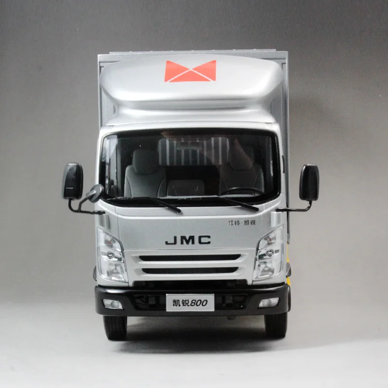 Diecast Alloy 1/18 Original China Jiangling Kairui N800 Truck Cargo Box Unloadable Model Adult Collection Gift Display Boy Toys