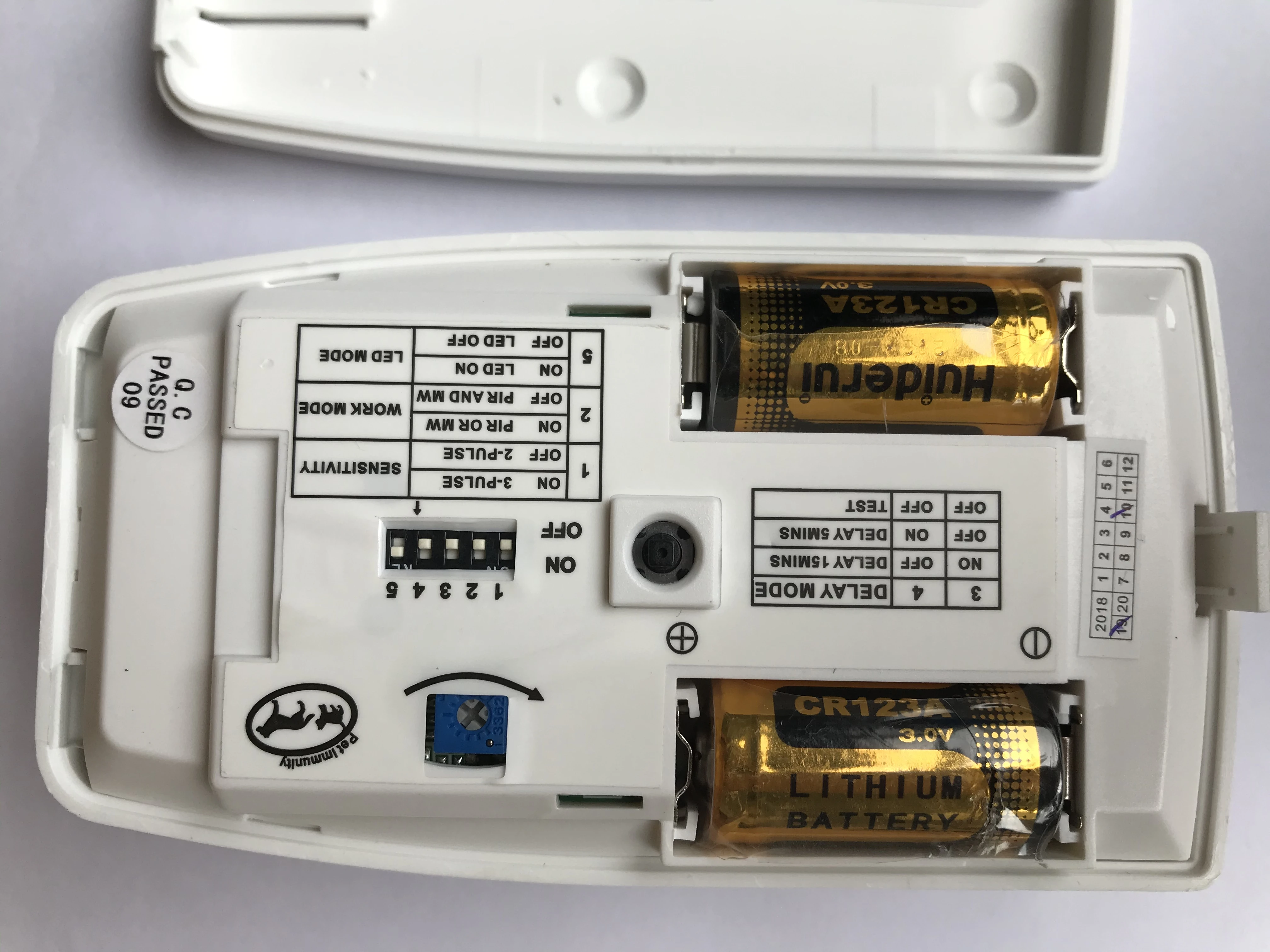 Imagem -04 - Focus-sensor de Movimento Pir Dual-tech 868mhz Compatível com St-vgw Alarme Wi-fi Compatível com St-vgw