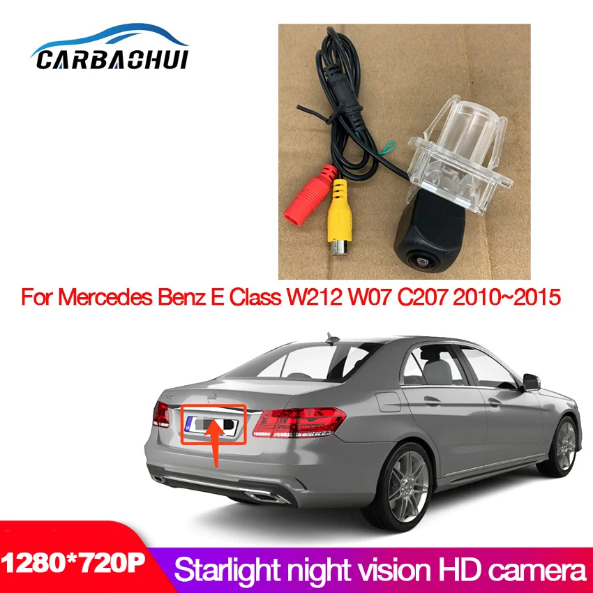 

For Mercedes Benz E Class W212 W07 C207 2010~2015 Car Rear View Back Up Reverse Parking Camera High quality + Night vision CCD