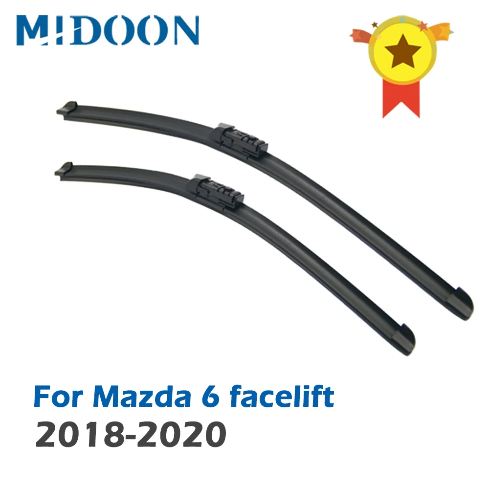 MIDOON Wiper Front Wiper Blades For Mazda 6 facelift 2018 2019 2020 Windshield Windscreen Front Window 24\