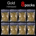 8 bolsas de oro