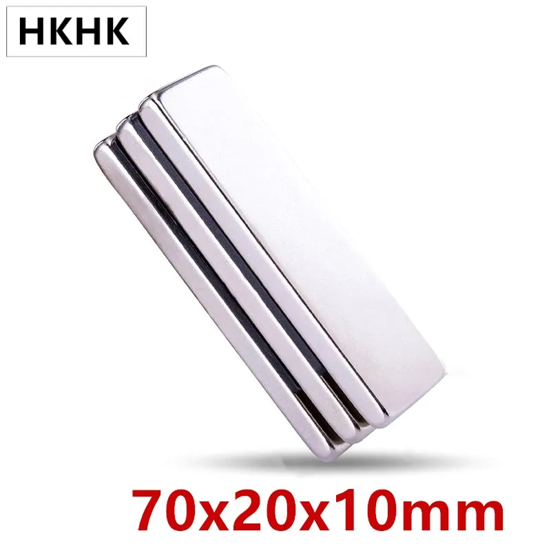 

70x20x10 Powerful Quadrate Magnets 70mmx20mm Neodymium Magnet 70x20x10 mm Strong NdFeB Permanent Magnetic 70*20*10 magnet 70mm