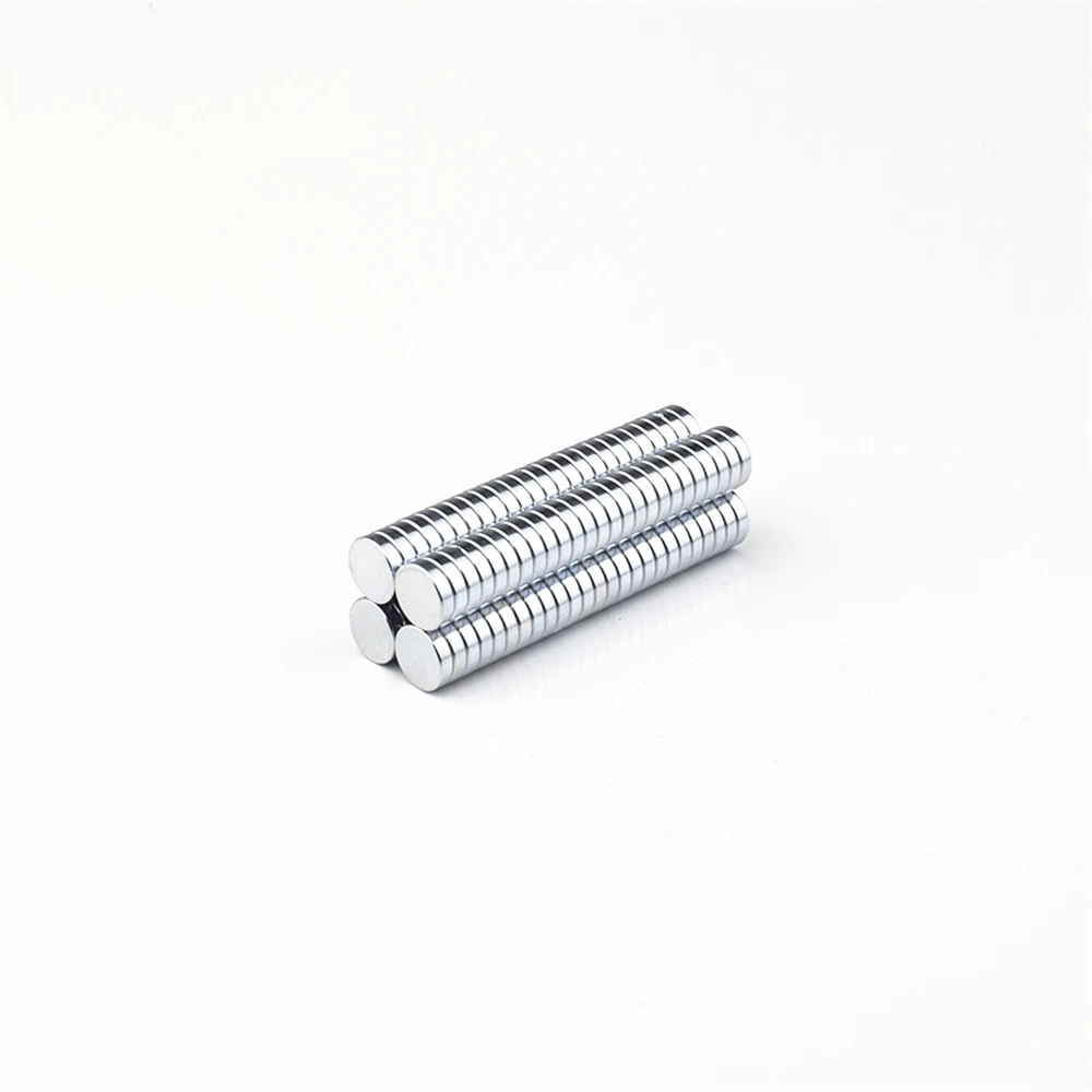 Cakram Dia12x3mm N50 Magnet Neodymium Kuat Permanen Bumi Jarang Magnet NdFeB Massal Magnet Neodymium Berlapis Nikel Bulat