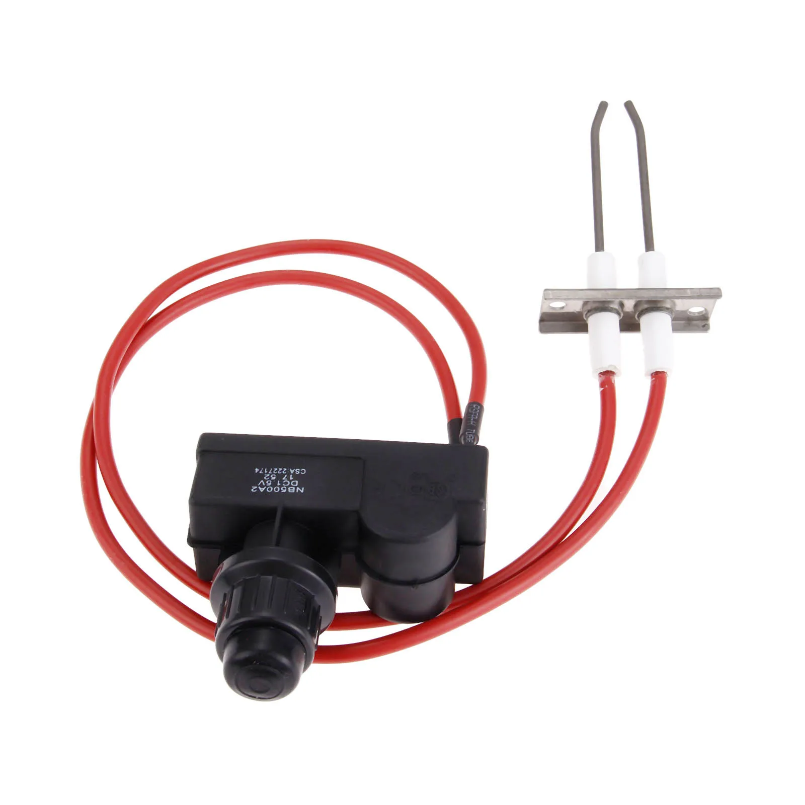 Universal Electronic Igniter Button Kit Double Ignition For Char-Broil BBQ Grill Water Gas Heater