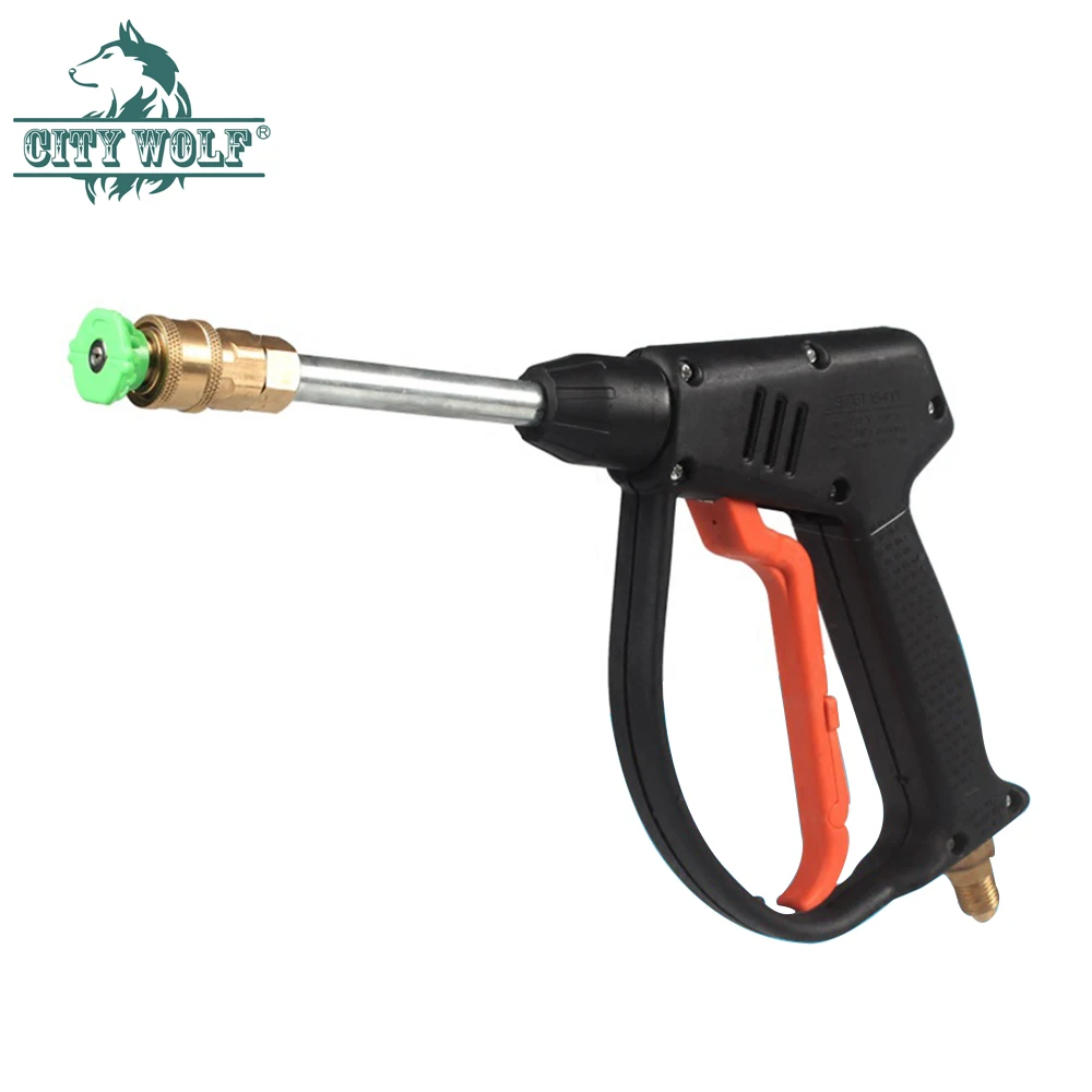 250Bar high pressure washer metal water gun total brass car wash shop foam gun industrial car cleaning  foam sprayer city wolf