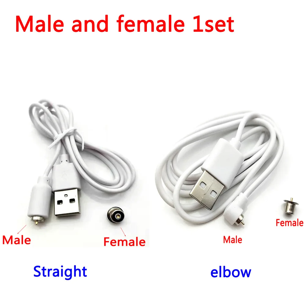 1Sets Magnetic Pogo Pin Connector Male Female USB Cable Power Charge 2A For Thermos cup ​Toy supplies Medical Wearable Device