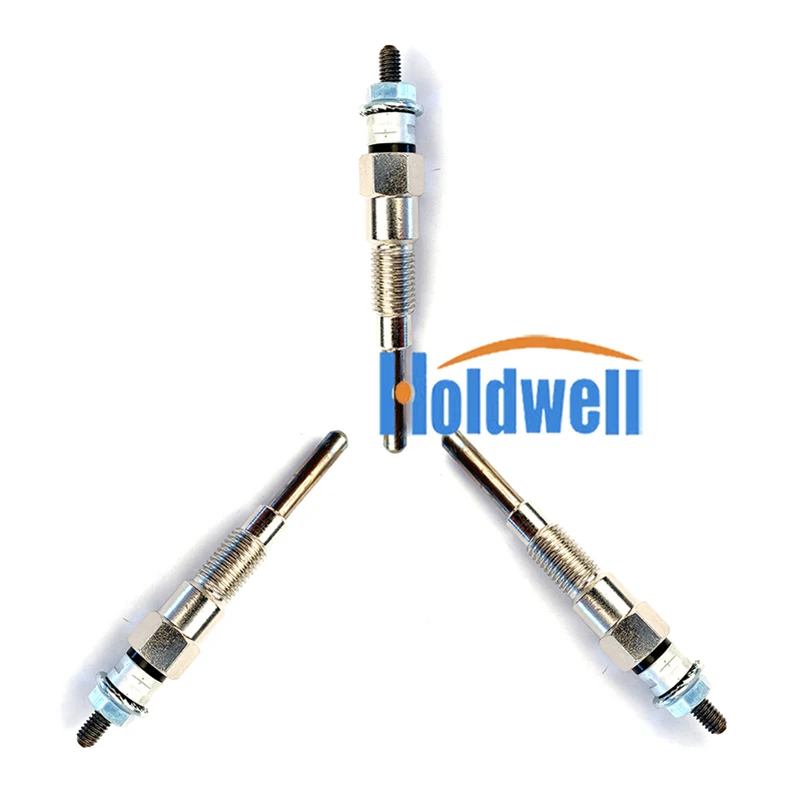 

3PCS Glow Plug 6670470 for Bobcat B100 B200 B250 BL275 316 319 320 321 322 E08 E10 E14 E16 MT50 MT52 MT55