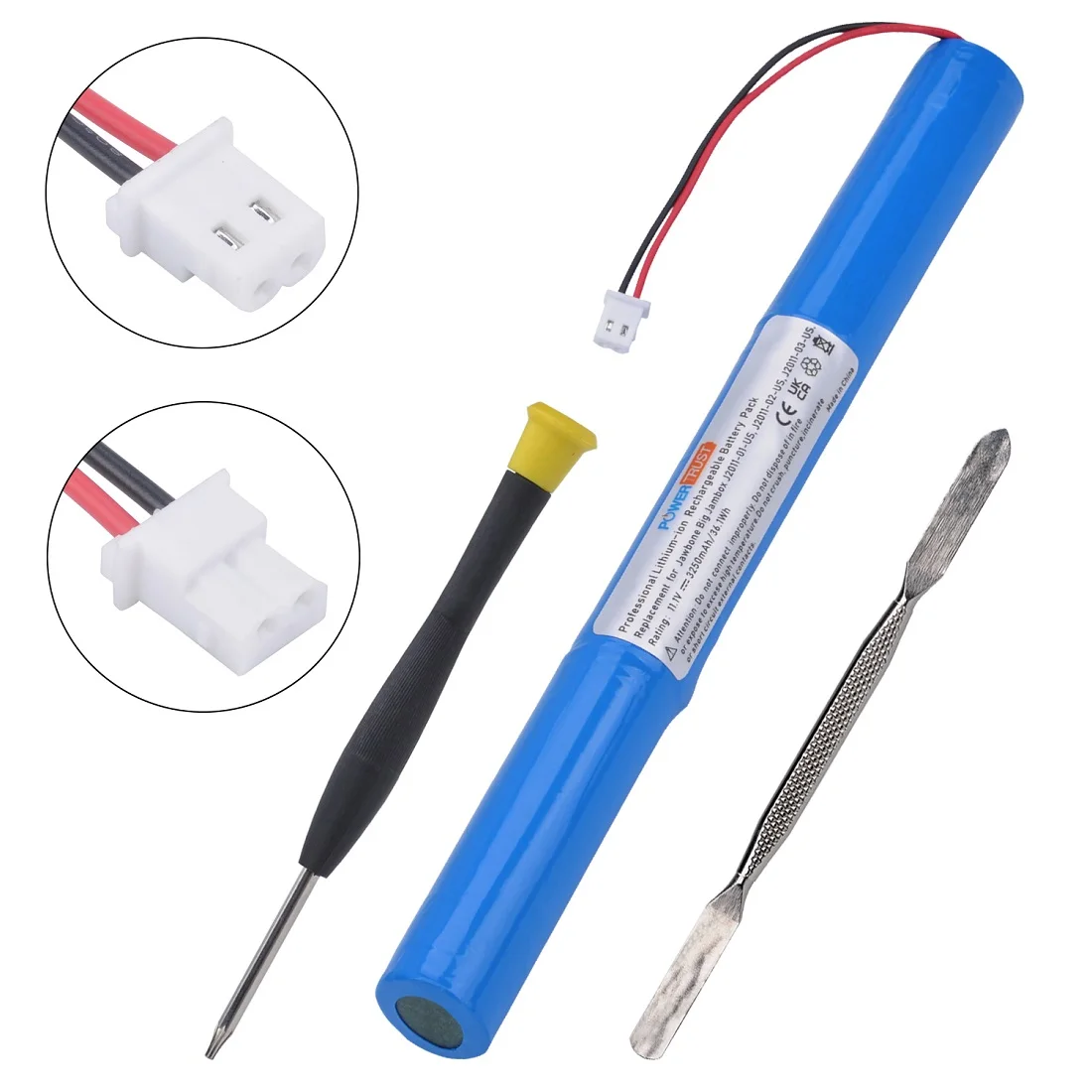 3250Mah Hoge Capaciteit Vervangende Batterij Voor Jawbone Big Jambox Draadloze Bluetooth Speaker J2011-03-US Met Gereedschap