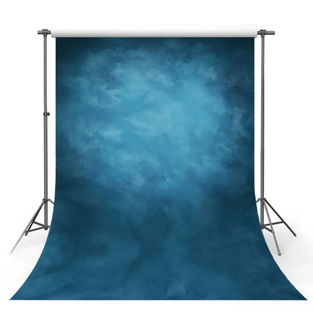 สีฟ้าฉากหลังสีทึบเยาว์ Portrait ช่างภาพพื้นหลังเด็กวันเกิดตกแต่งภาพสตูดิโอ Photozone Props