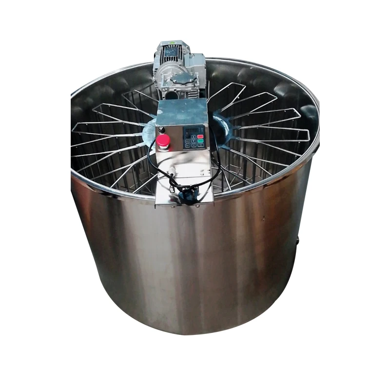 16 Frames Horizontal Electric Honey Extractor Radial Extracting Machine with Different Frames and Speed Control Options