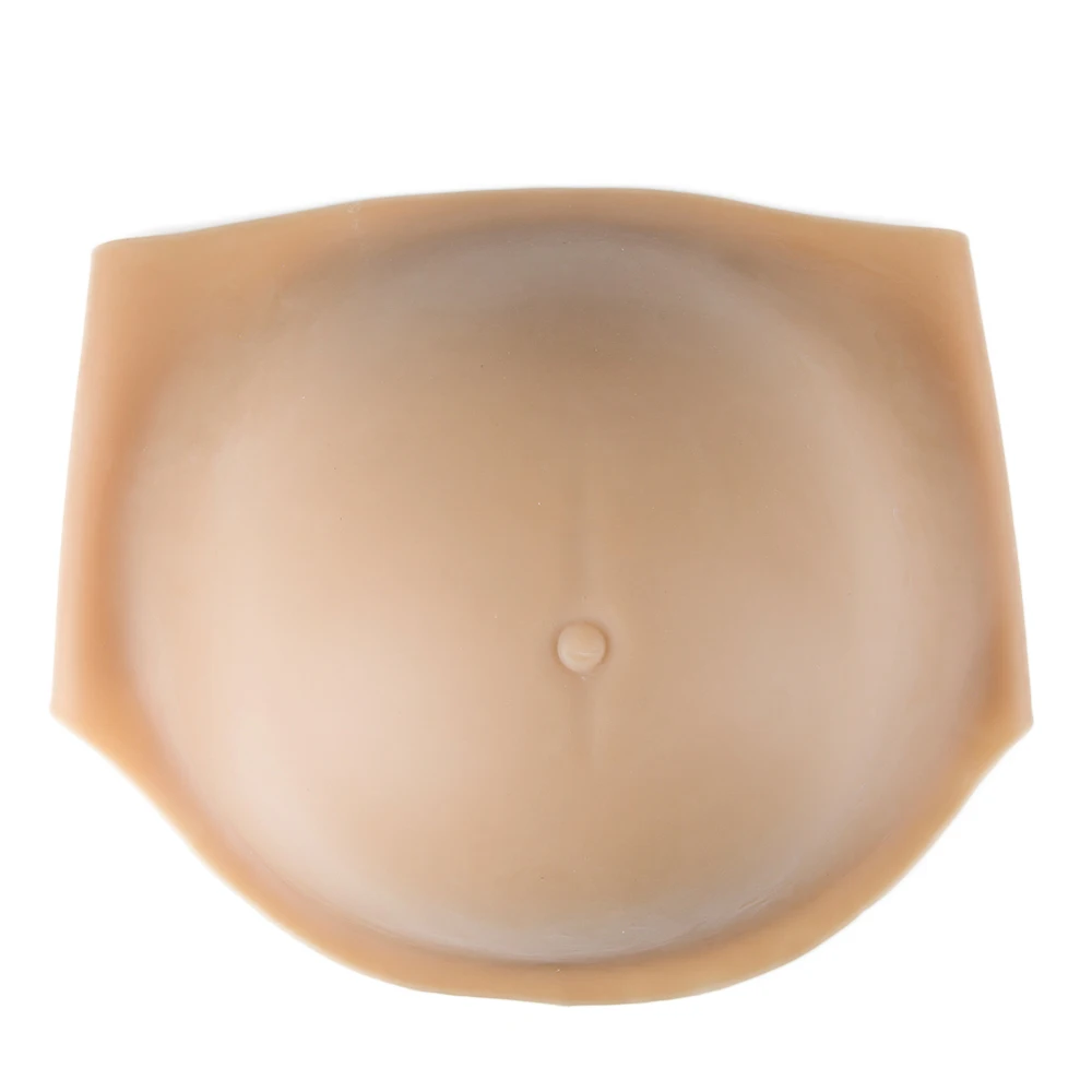 Pregnant Fake Silicone Artificial Belly for Cross Dressing Actor Model Women Jelly Tummy  Newest Silicone Simulation Fake Belly