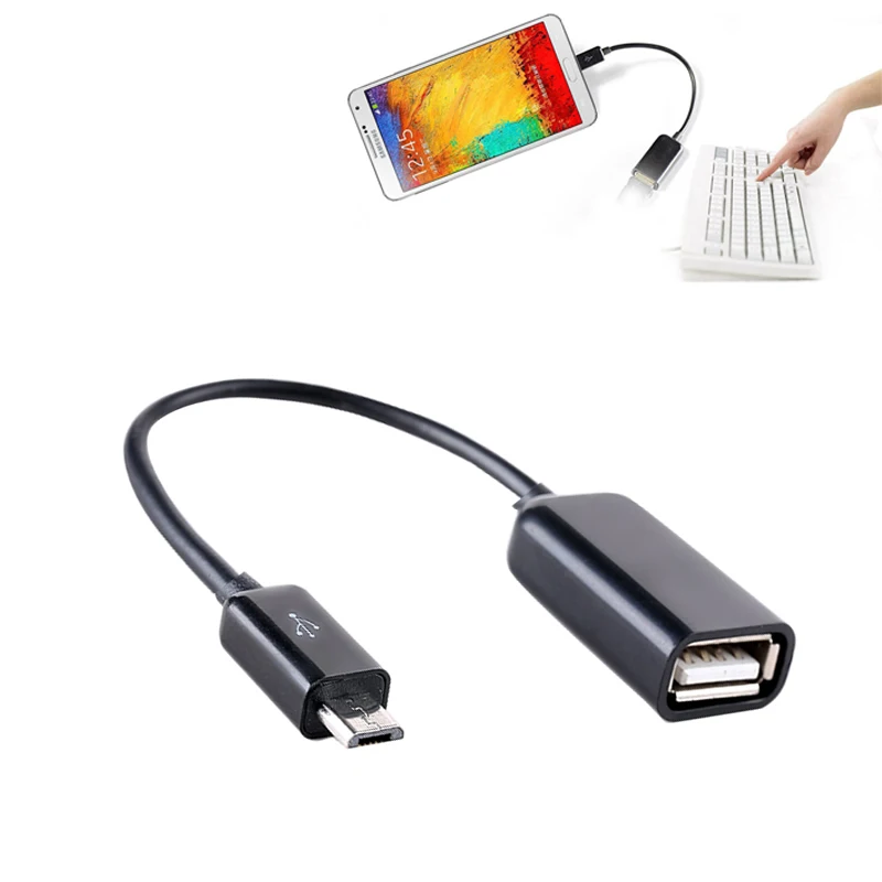 Micro USB HUB OTG Cable Adapter For Samsung Galaxy Tab 3 4 Note 5 S7 S6 Edge OTG HUB For Wireless USB Mouse Keyboard Card Reader