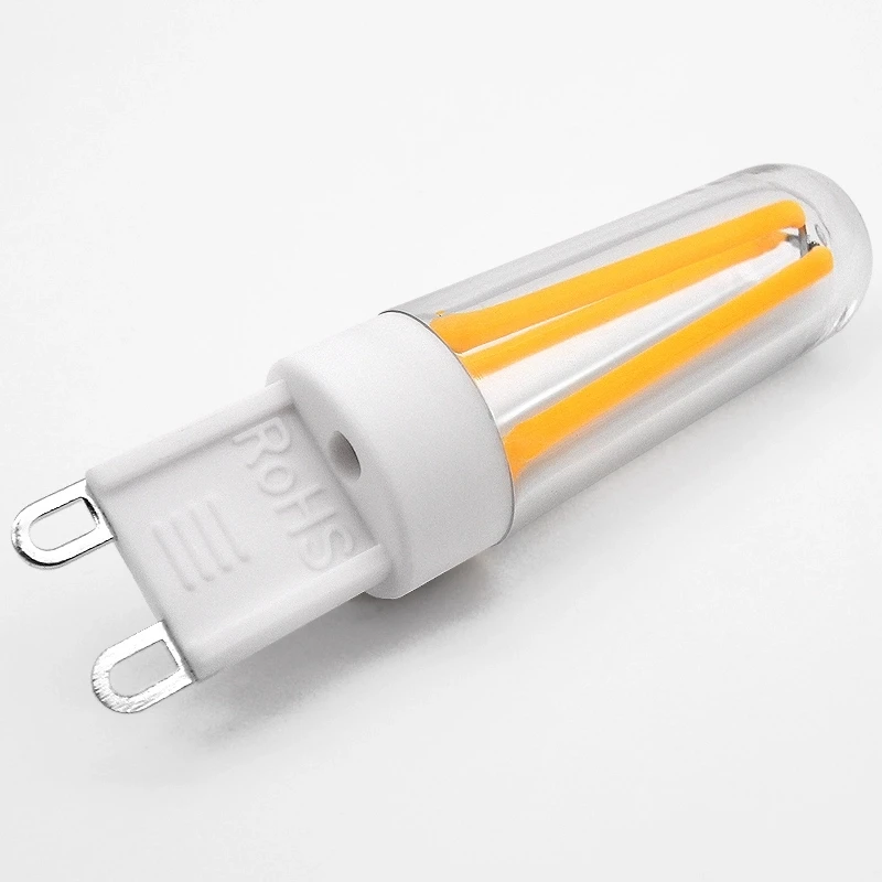 Ampułka G9 żarówka led 220v 3w 6w 9w E14 lampa COB LED 360 stopni żarnik Spotlight żyrandol wymienić lampa halogenowa