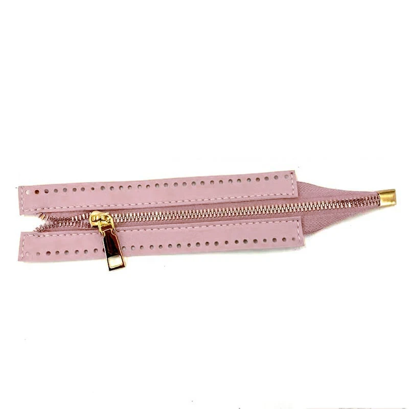 Metal Zipper For Jeans Sewing Handbag Craft Sewing Custom DIY Zipper For Woven Bag Hardware PU Leather Zipper Sewing Accessory