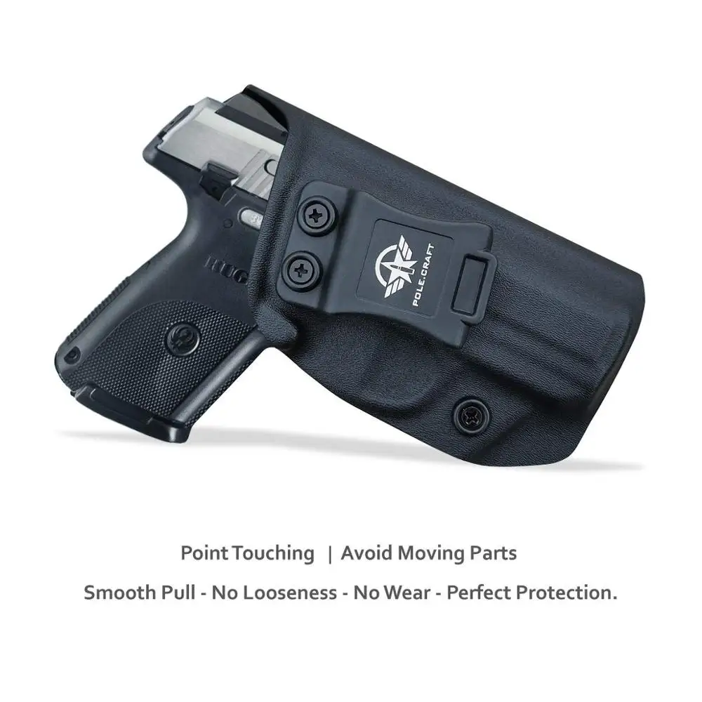 Ruger SR9C Holster - Ruger SR40C Holster IWB Kydex Holster Custom Fit: Ruger SR9C / Ruger SR40C Pistol - Inside Waistband