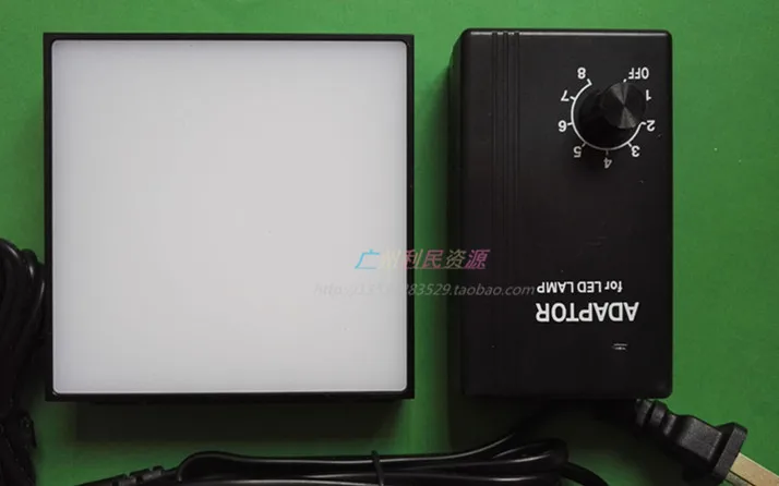 Machine vision light source, surface light source, LED light source, detection light source, backlight source 100x100mm, 150x150