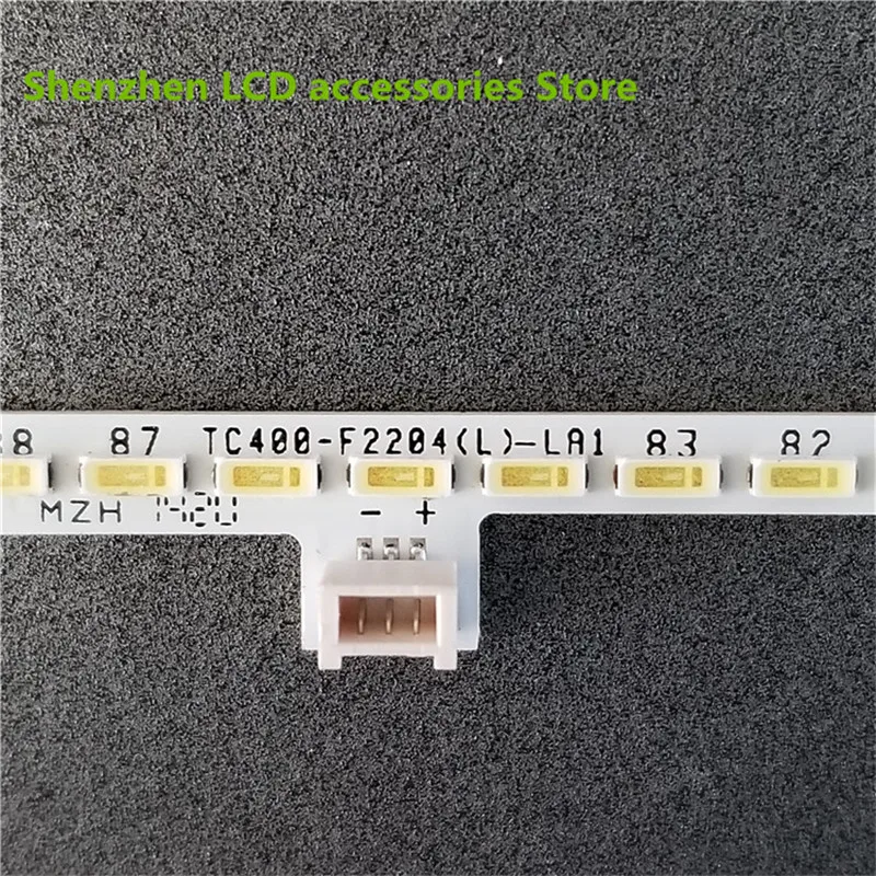 

LED backlight strip for TC400-F2204 88LED 438MM Left + right 100%new LCD TV backlight bar