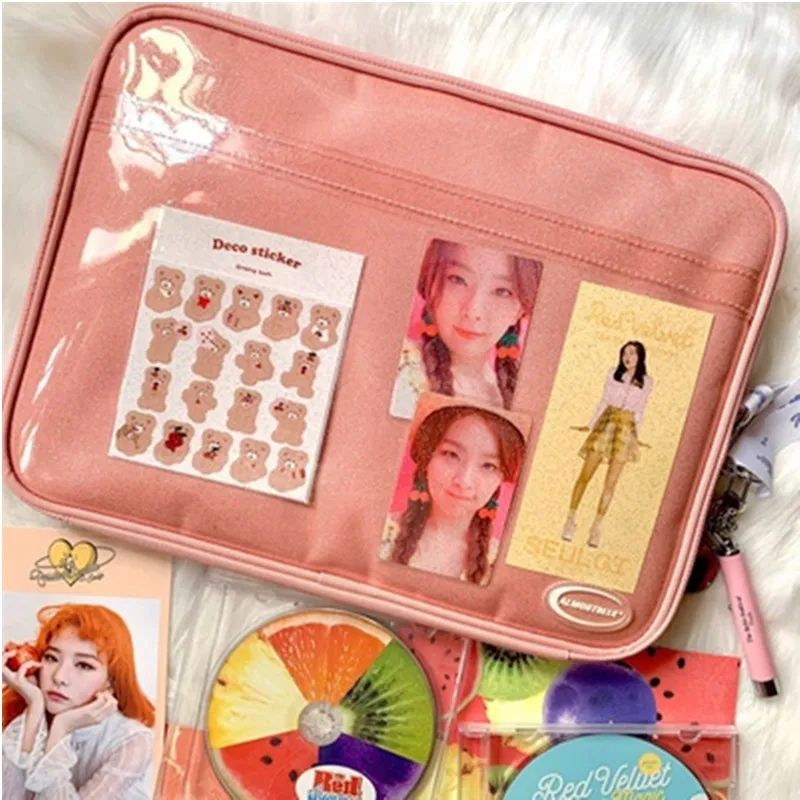 laptop sleeve case bag  fashion girl 11/13/15 inch tablet case liner bag for air1/2/34 10.5 10.2 9.7 11 inch for macbook air pro