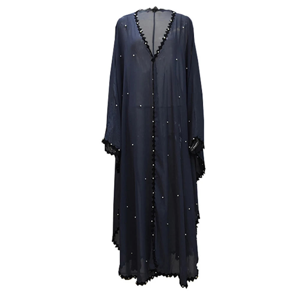 Kaftan Dubai Abaya Kimono Cardigan Hijab Muslim Dress Saudi Arabic Turkish Dresses Abayas For Women Robe Femme Islam Clothing