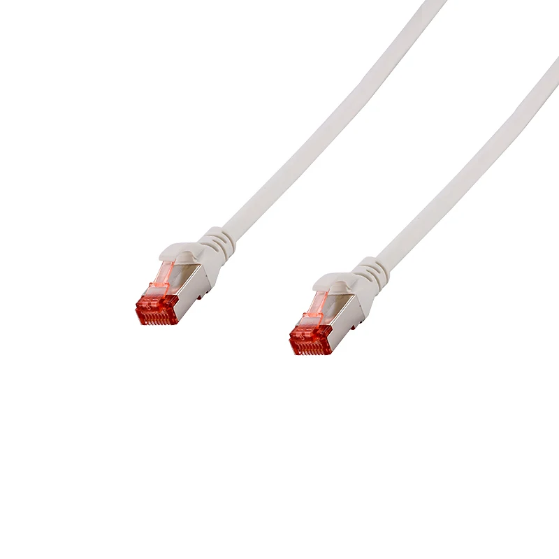 (12pcs/Pack) RJ45 Network Ethernet Cables Cat 6 SFTP Patch Cord Cable Cat6 Snagless Shielded 0.25/0.5/1/2/3/5m 6 Colors