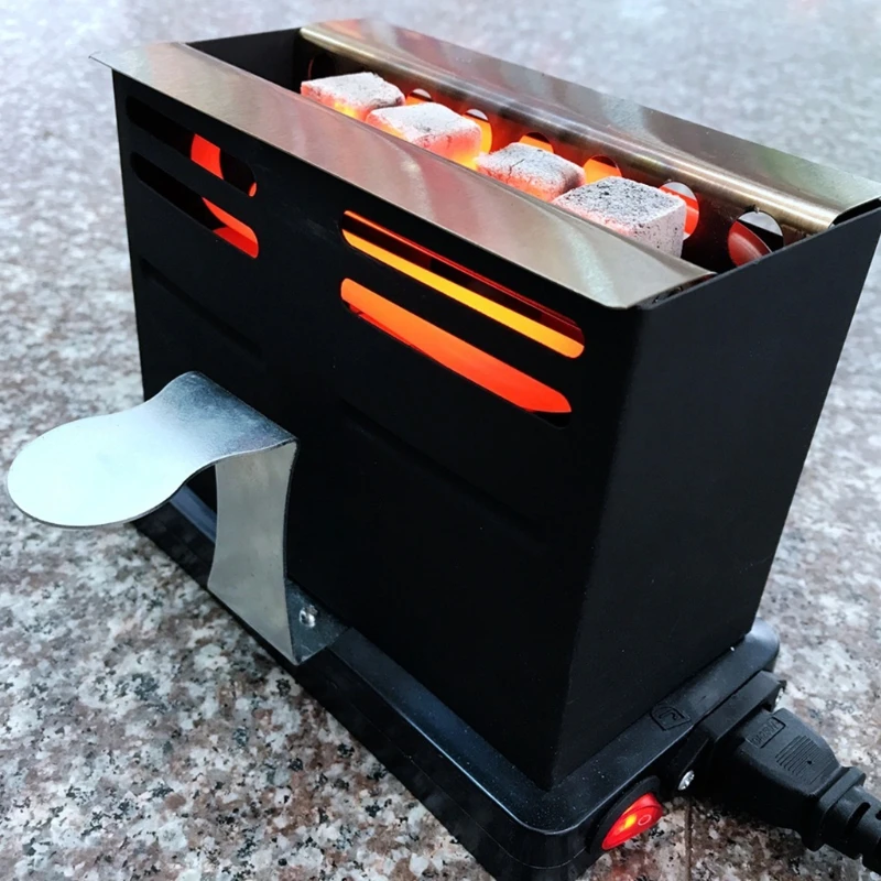 Portable Mini Charcoal Stove 800W Electric Burner Hotplate Furnace Home Kitchen Dorm RV Travel Cooking Appliances