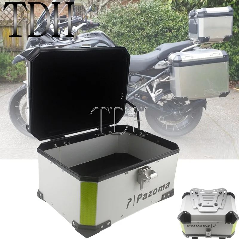 For BMW Suzuki V-Storm Bandit DL 650 1250 250 45L Top Case Rear Toolbox Trunk Storage Top Tool Box Waterproof Luggage