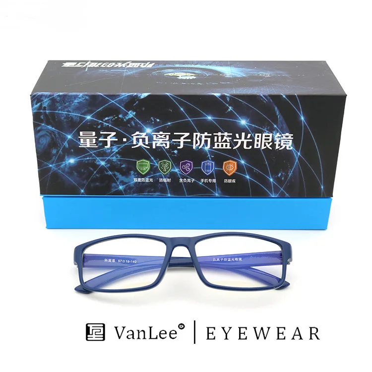 

Anti-Blue Light UV Protection Glasses Youth Mobile Phone Anti-Blue Light Anion Glasses with Myopic Glasses Option Frame